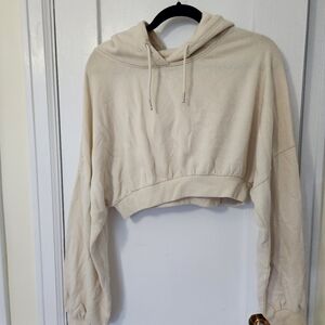 OAK + FORT Cropped Sweater Size M